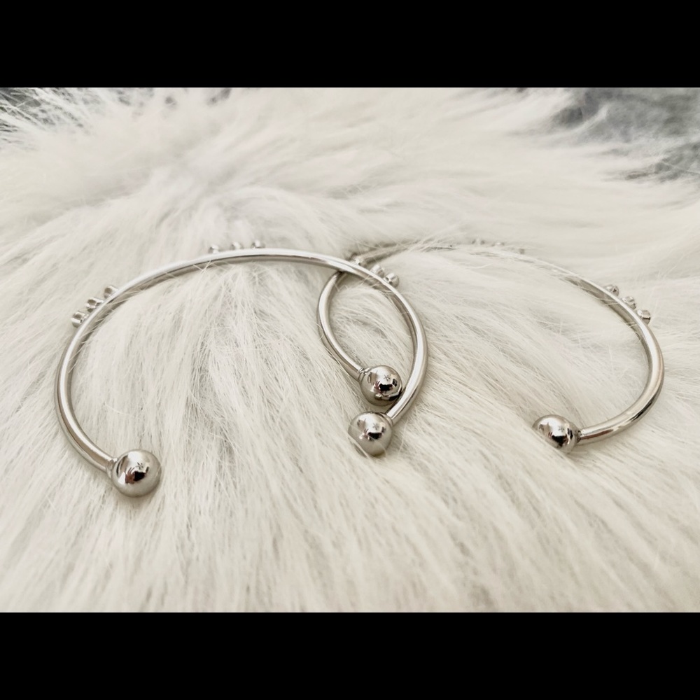 Rhinestone Cuff Style Bracelets - image 4